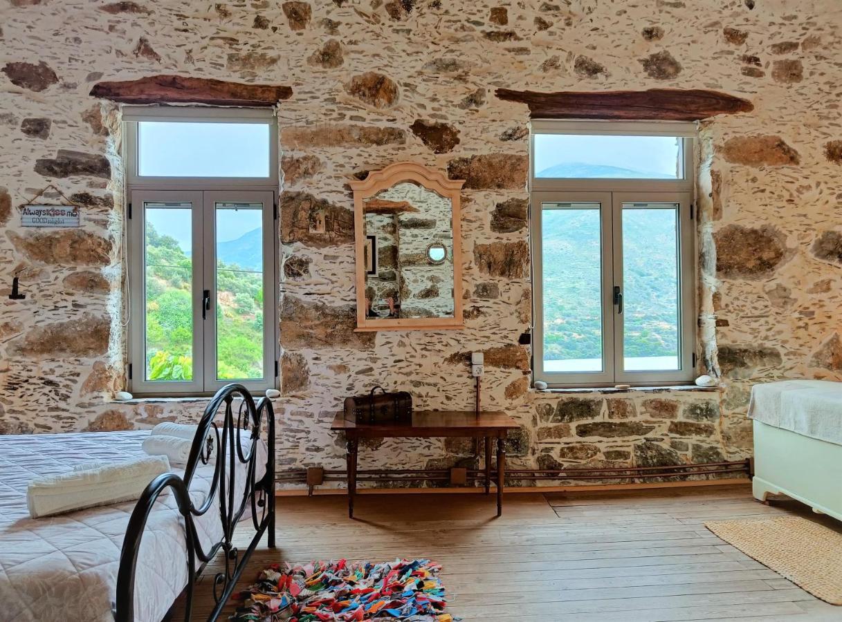 Casa Pappadiana Traditional Stonehouse Villa Kefálion Eksteriør bilde