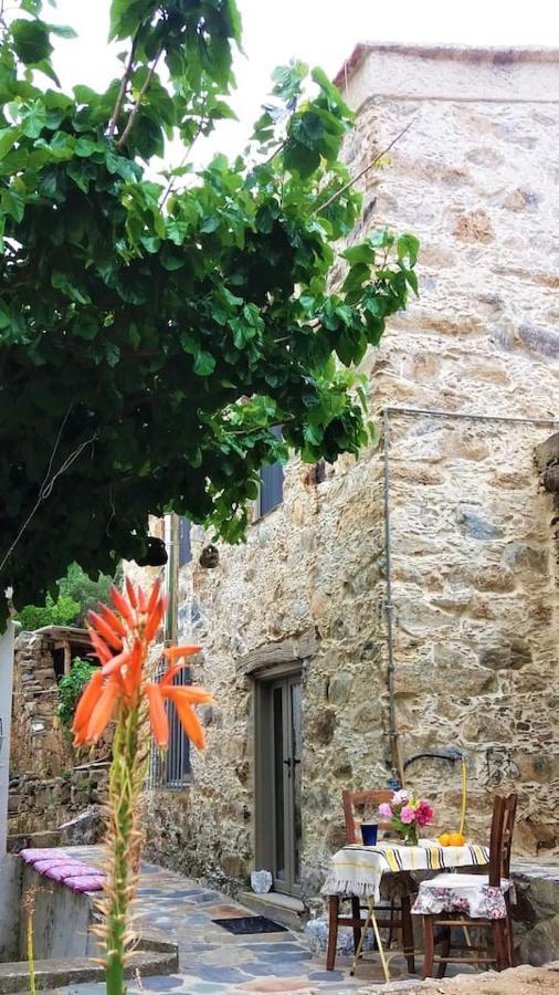 Casa Pappadiana Traditional Stonehouse Villa Kefálion Eksteriør bilde